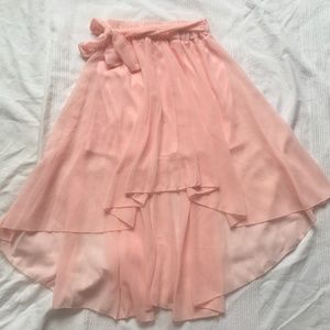 👯‍♀️🌷Light Pink Ballet Skirt with a Half Slip